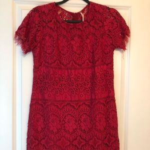 Free People Red Dress